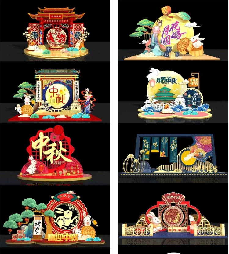 中秋國(guó)慶雙節(jié)來(lái)臨，大型廣告KT板固定安裝不用桁架、展架怎么做？