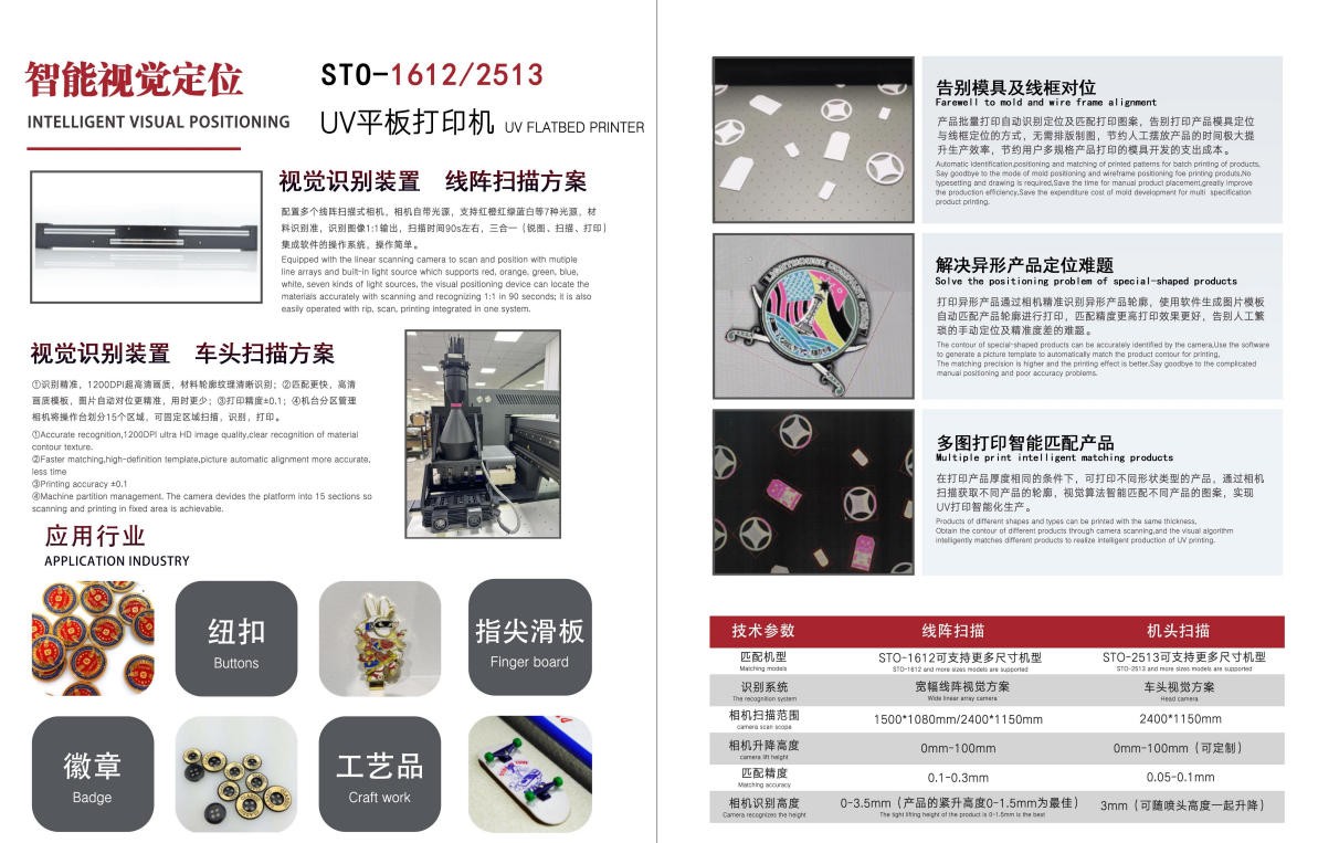 視覺定位UV打印機原理與優(yōu)勢詳解：告別定位煩惱